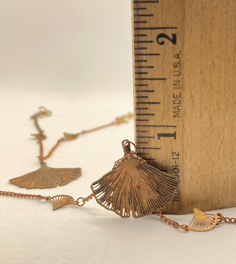 Two 1970's vintage brass bracelets